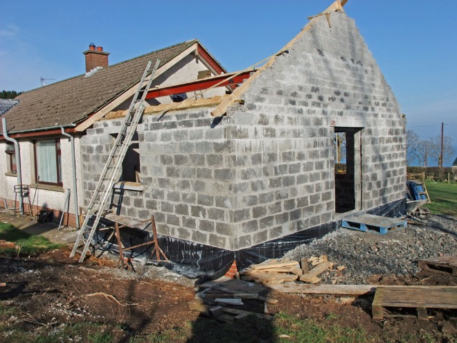Agrandir par le haut d’une maison